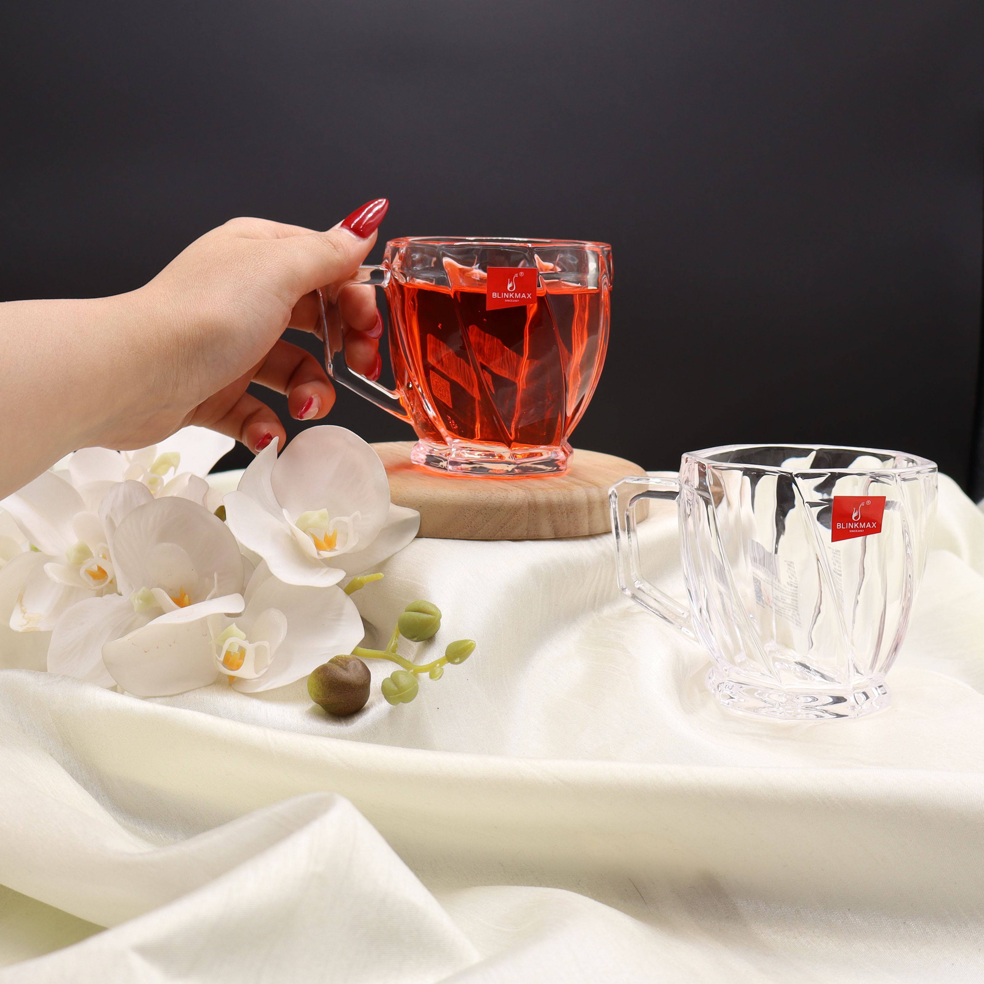 فنجان بلینک مکس مدل اسکویر KTZB125 بسته 6 عددی
