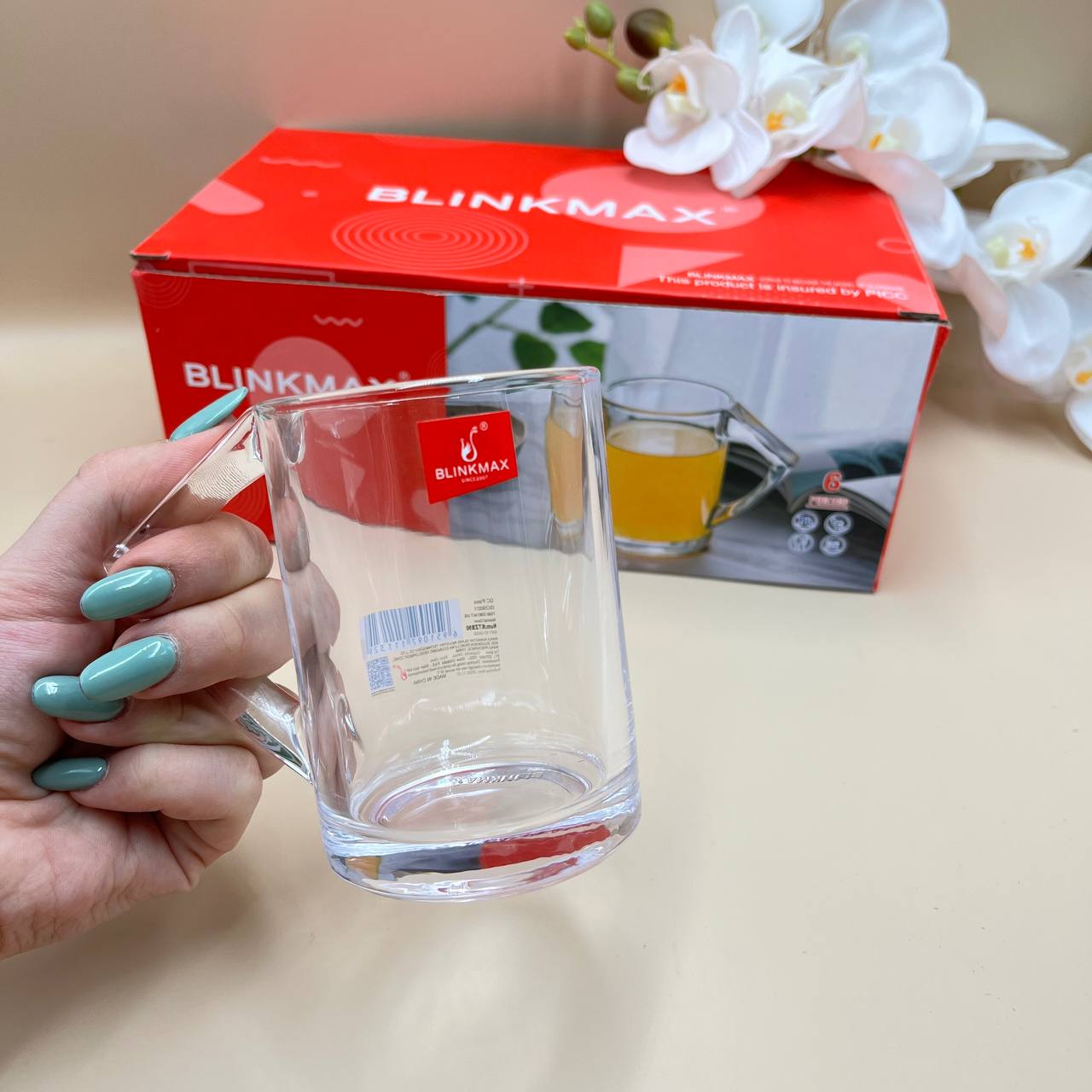 لیوان بلینک مکس مدل هاوارد کد KTZB90 - بسته 6 عددی