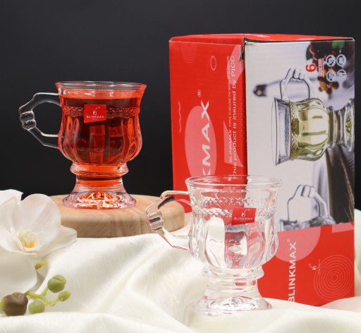 فنجان بلینک مکس مدل پایه دار کد94 بسته شش عددی